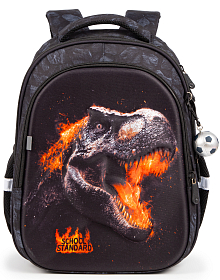 Ортопедичний рюкзак для хлопчика з Динозавром School Standard 38х30х18 см для першокласника (150-51)